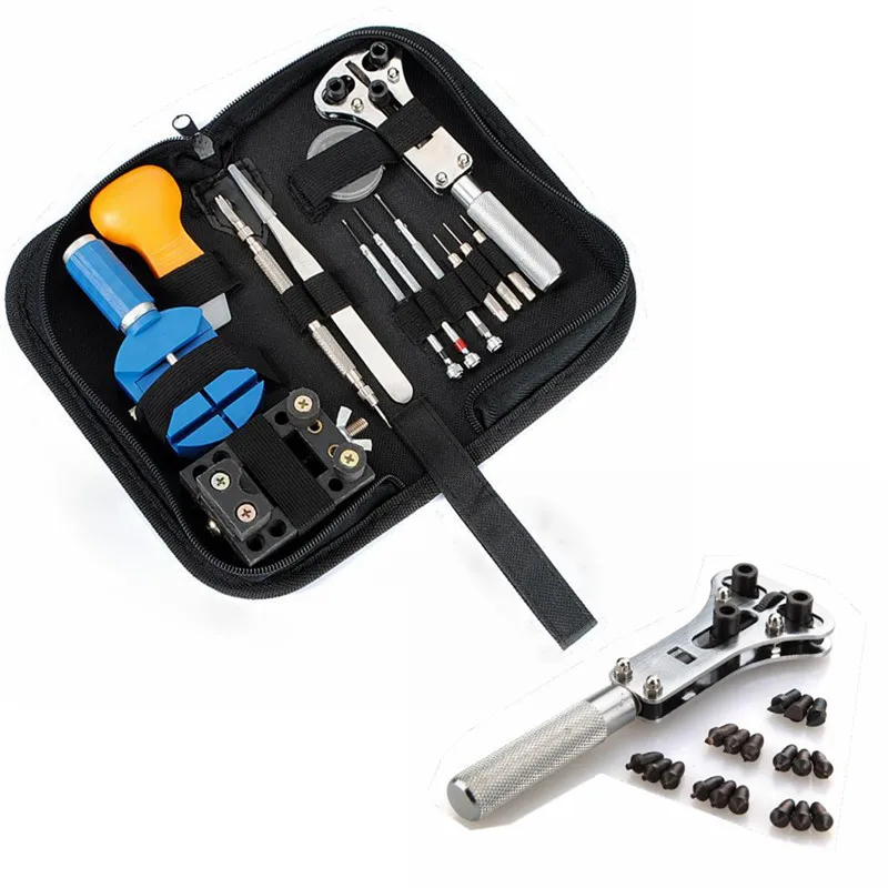 

30Pcs Watch Repair Tool Kit Case Opener Bands Link Pin Watch Battery Change Repair Tool Kit Watchmaker Horloge Gereedschap