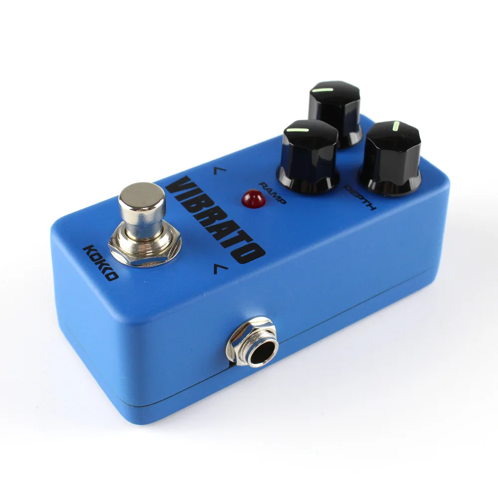 FSTE-KOKKO FVB2 Mini Vibrato Effects Electric Bass Guitar Pedal For Guitarra Ukulele Violin Musical Instruments Parts Accessor FSTE-KOKKO FVB2 Mini Vibrato Effects Electric Bass Guitar Pedal For Guitarra Ukulele Violin Musical Instruments Parts Accessor