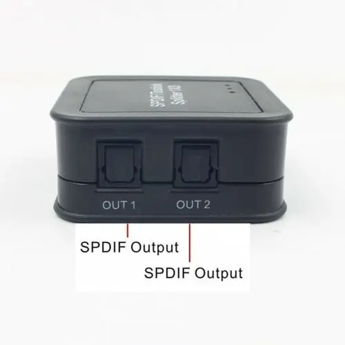 Новый цифровой оптический аудио сплиттер SPDIF/Toslink 1 В до 3 из мощного усилителя| |