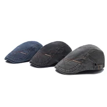 Кепка для вождения в гольф, хлопковая джинсовая кепка, повседневная Кепка с козырьком для мужчин, модная винтажная уличная дышащая Кепка с козырьком