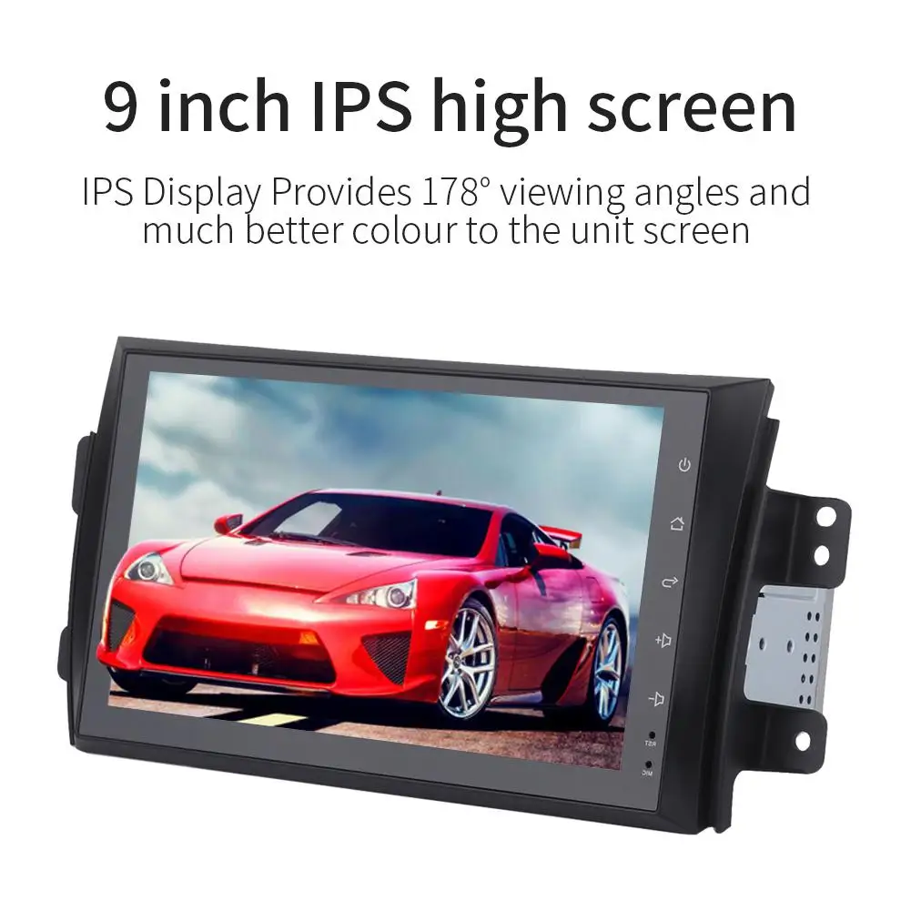 

Car Radio HD 9in Touch Screen Android 8.0 subwoofer Autoradio Bluetooth Car GPS Radio MP5 Player for Suzuki SX4 2006-2010 r20