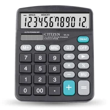 Солнечный Калькулятор 12 двойной мощный компьютер черный калькулятор подарок офисный домашний портативный карманный калькулятор для функций для обучения