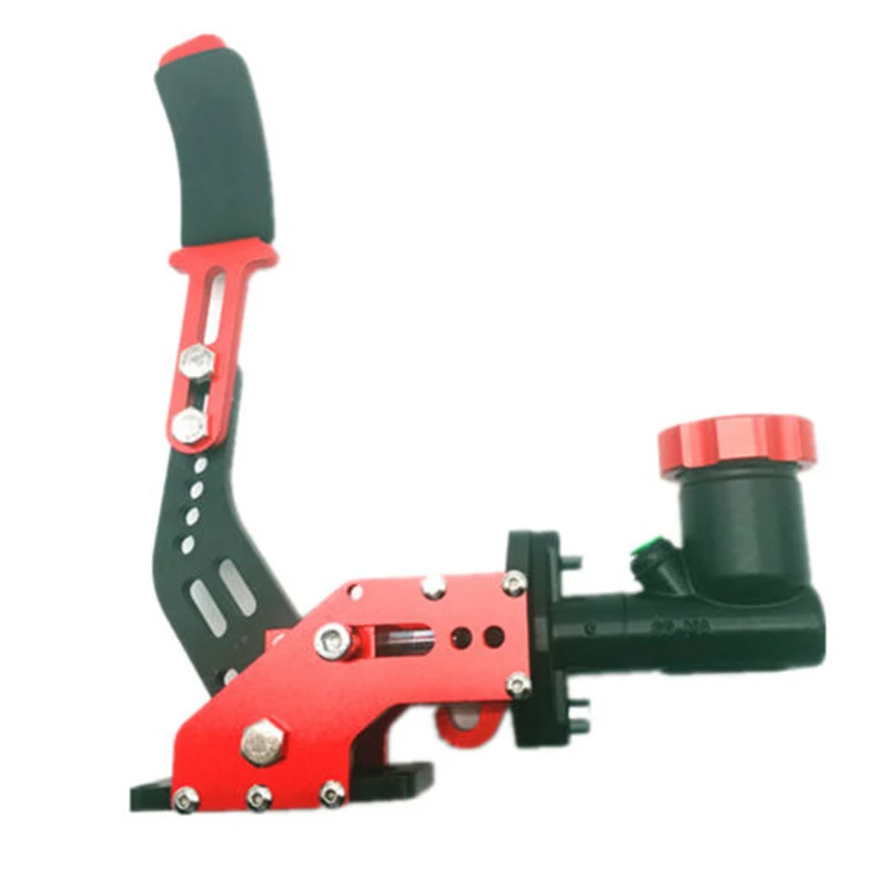 

Adjustable Lever Handbrake 0.75Bar Car Vehicle Hydraulic Drift Rally Lever Handbrake Gear+Oil Tank Red Motorbike Accessories