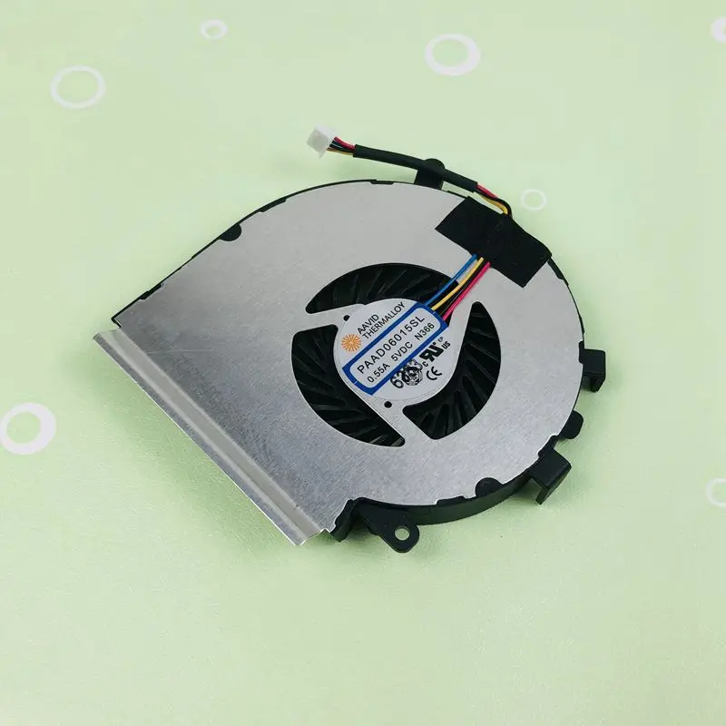 

New Genuine CPU Cooling Fan For MSI GE62VR GE72VR GP62MVR GL62M Laptop Cooler Fan PAAD06015SL N366 4Pins