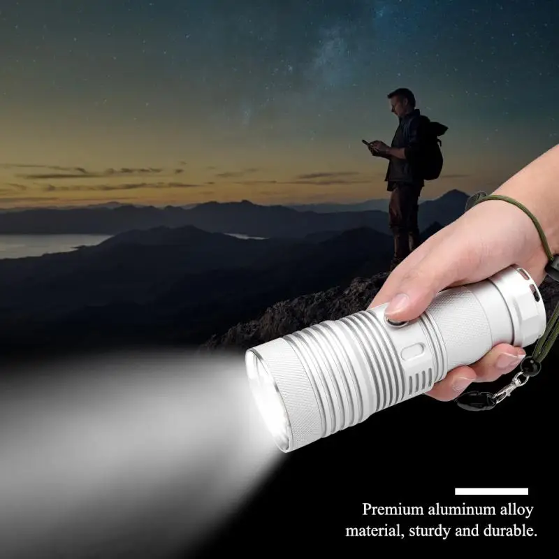 

Portable Torch Flashlight lanterna High Bright Flashlight Waterproof Torch for Hunting Camping Emergency Lighting