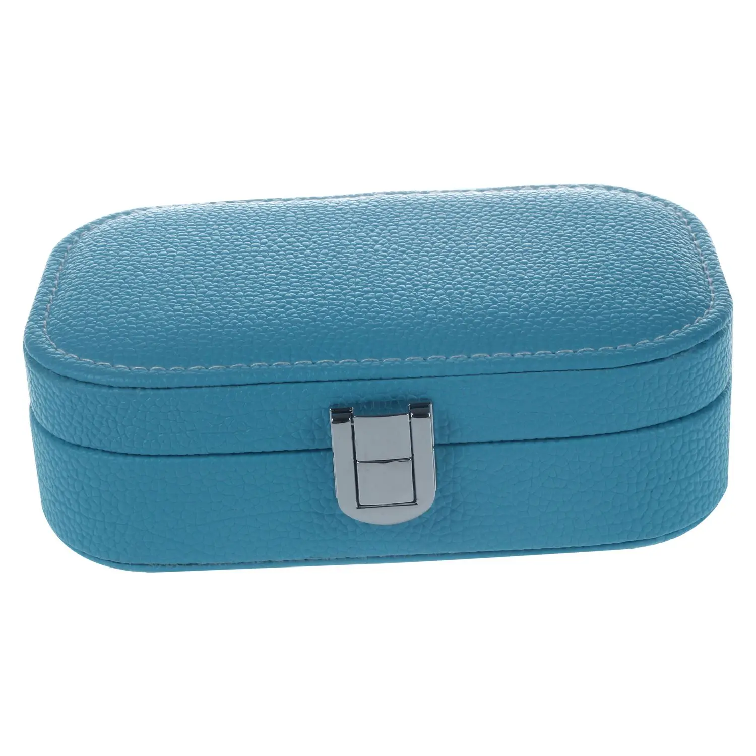 Mini Jewelry Organizer box PU leather jewelry box princess dressing birthday gift Earring & Ring collection Box
