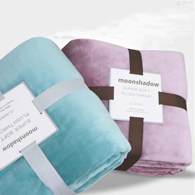 

Textile Autumn Flannel Fleece Weighted Blanket Plaids Super Warm Soft Blankets Throw on Beds/Plane/Sofa Cover Sherpa Bedspread