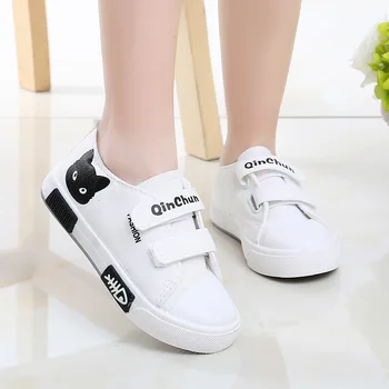

Kids Casual Canvas Shoes 2019 Spring Girls Sneakers Children Sport Shoes Boys Running Sneskers Toddler Kids Flat Shoes Baby
