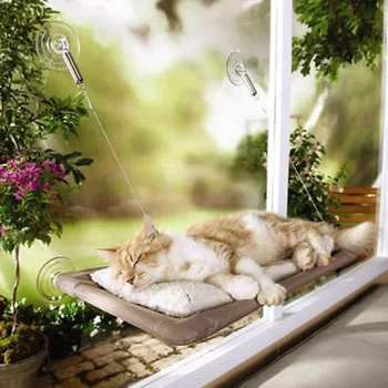 

Cat Window Perch Seat Bed Hammock ~ ORIGINAL KITTY COT ~ No tools Required