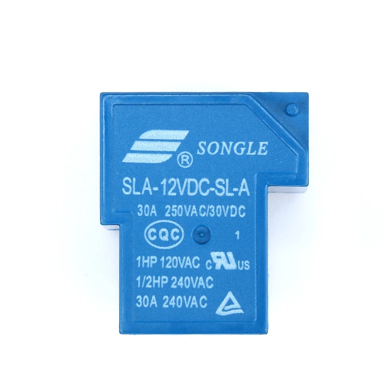 5 шт./лот 5V Мощность реле SLA-05VDC-SL-A SLA-24VDC-SL-A SLA-12VDC-SL-A T90 синий 5 В, 12 В, 24 В постоянного тока, 30A 4PIN