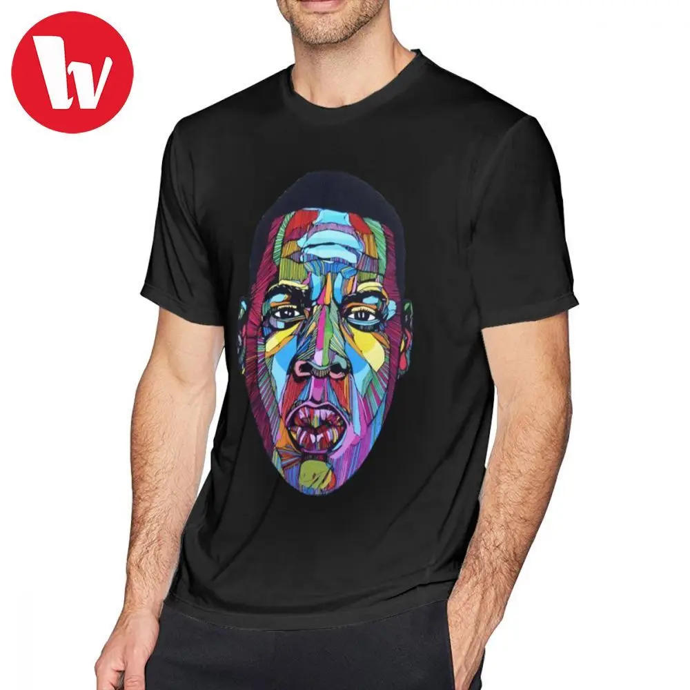 Rapper T Shirt Jay Z T Shirt Plus size Cotton Tee Shirt Short Sleeve Basic Man Graphic Cute