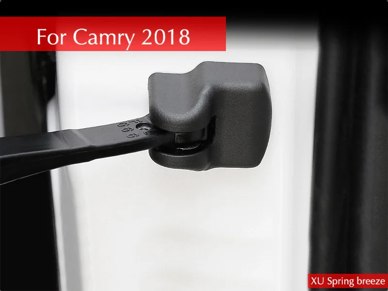 Car Styling Door Stop Cover Exterior Car Door Stopper Protection Cover Auto Accessories Parts 4Pcs/Set For Toyota Camry 2018 Car Styling Door Stop Cover Exterior Car Door Stopper Protection Cover Auto Accessories Parts 4Pcs/Set For Toyota Camry 2018
