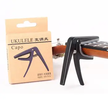 

IRIN Professional Ukulele Capo 4 Strings Hawaii Guitar Capos Single-handed Quick Change Ukelele Capo Guitar Parts & Accessories