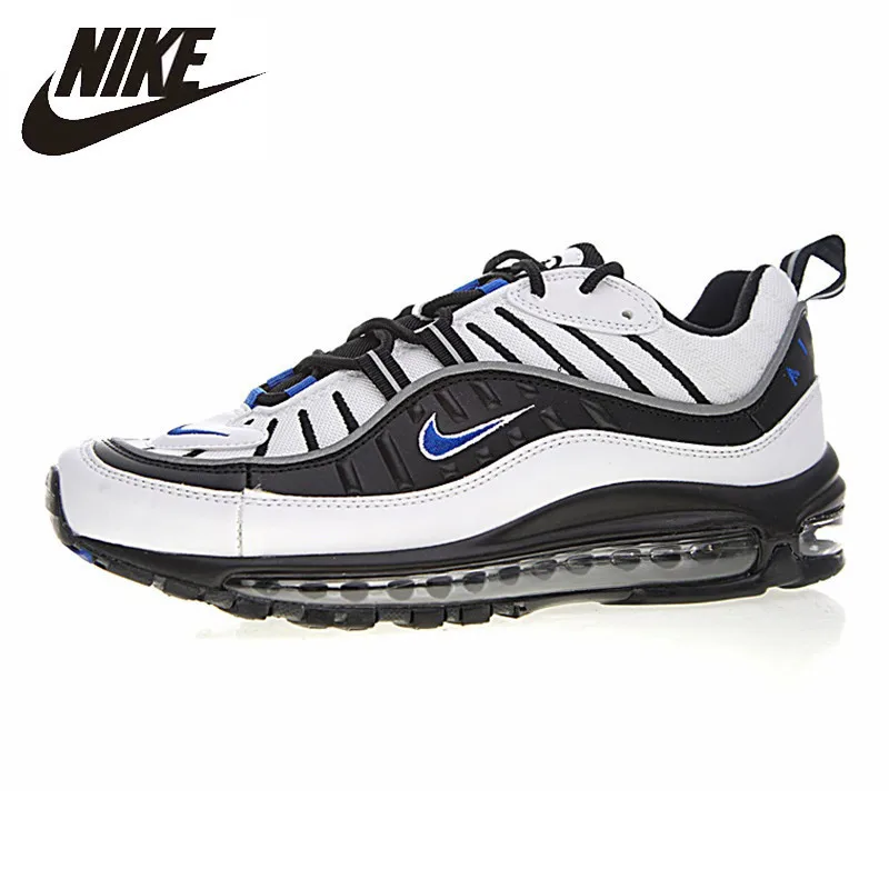 

Nike Air Max OG 98 Gundam Men's Running Shoes White & Black Cushion Wear-resistant Comfortable Sneakers #640744-108