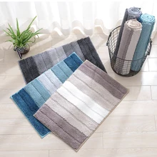 50 × 80 см Противоскользящий коврик для ванной комнаты кухонный коврик для гостиной спальни микрофибровый коврик ковер водопоглощающий машинный моющийся