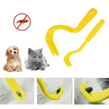2PCS Pets Tick Removal Tool Cat Dog Pet Tick Remover Set Tool Hook Tool Lice Mascota Garrapata Hook Tool Dogs Cleaning Supplies