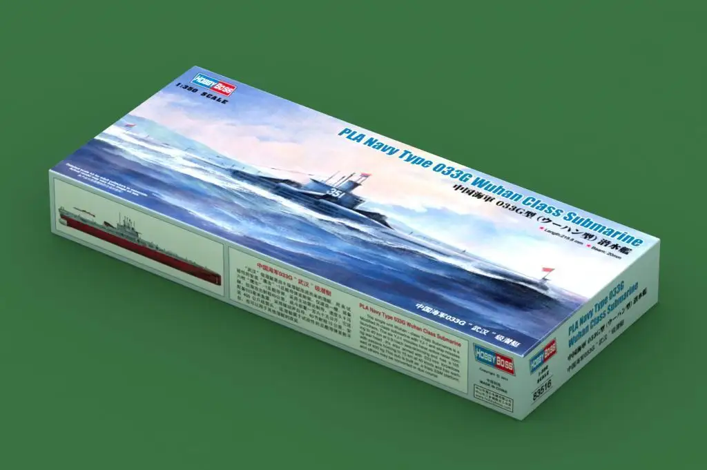 Hobbyboss 1/350 83516 план типа 033G Wuhan модель подводной лодки Kit|Наборы для сборки моделей| |