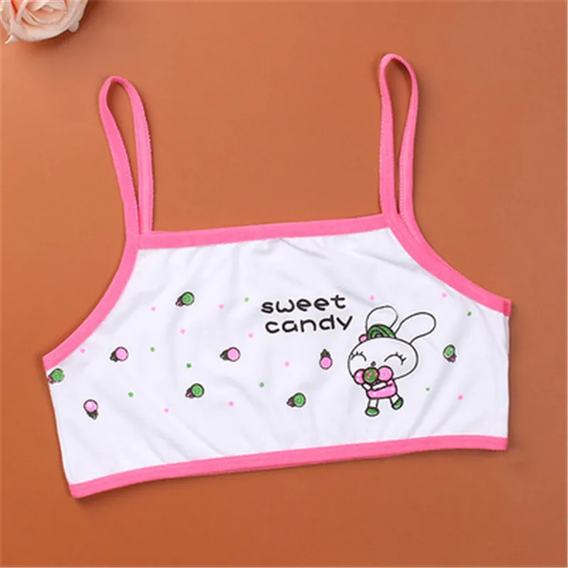 Хлопковые бюстгальтеры Camis нижнее белье для молодых девушек занятий спортом