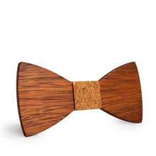 12*5.8cm2019 бренд тренд Простой моды темперамент деревянный геометрический галстук-бабочка высокого качества галстук-бабочка ручной работы из дерева