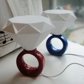 

LED Night Lights Diamond Ring Light Romantic Couple Light Ambient Light Nightlight Table Lamp