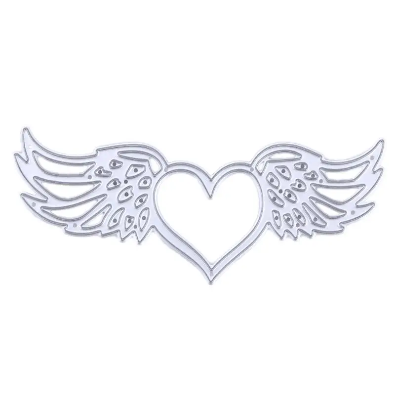 Набор металлических резных штампов Love Wings трафареты с тиснением для