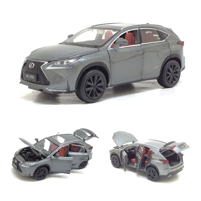 

Новинка 1/32, специальный литой металлический внедорожник NX200t, настольное украшение, Коллекционная модель, игрушки для детей Oyuncak