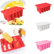 Силикагель портативная Мороженица прессформы Инструменты Формочки для льда в виде фруктового льда лоток форма с Гоблином льда