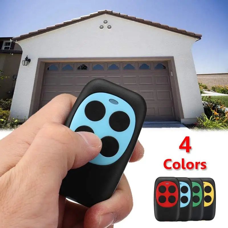 

433MHZ Four-button Controller Smart Copy Type Remote Control Garage Door Switch Remote Control Household Garden Home