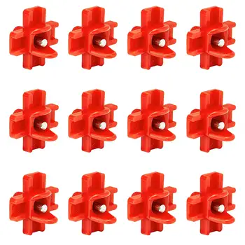 

12 Pack - Horizontal Side Mount Automatic Poultry Nipples - Clean Drinker Waterer For Chicken Or Quail