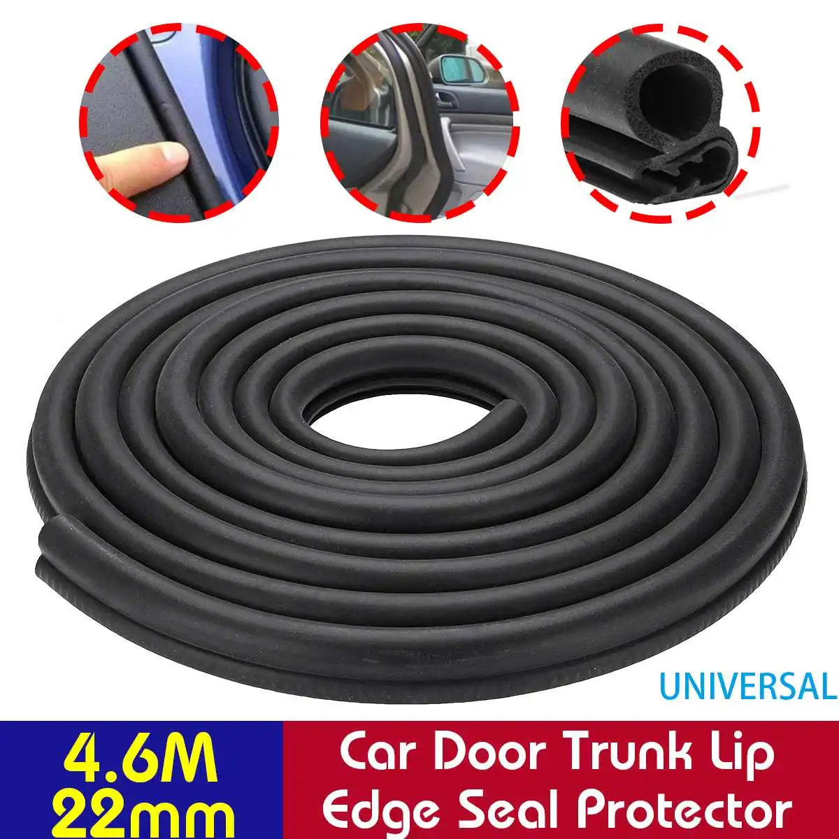 Buy 4.6m Car Garage Door Bottom seal Strip Soundproof