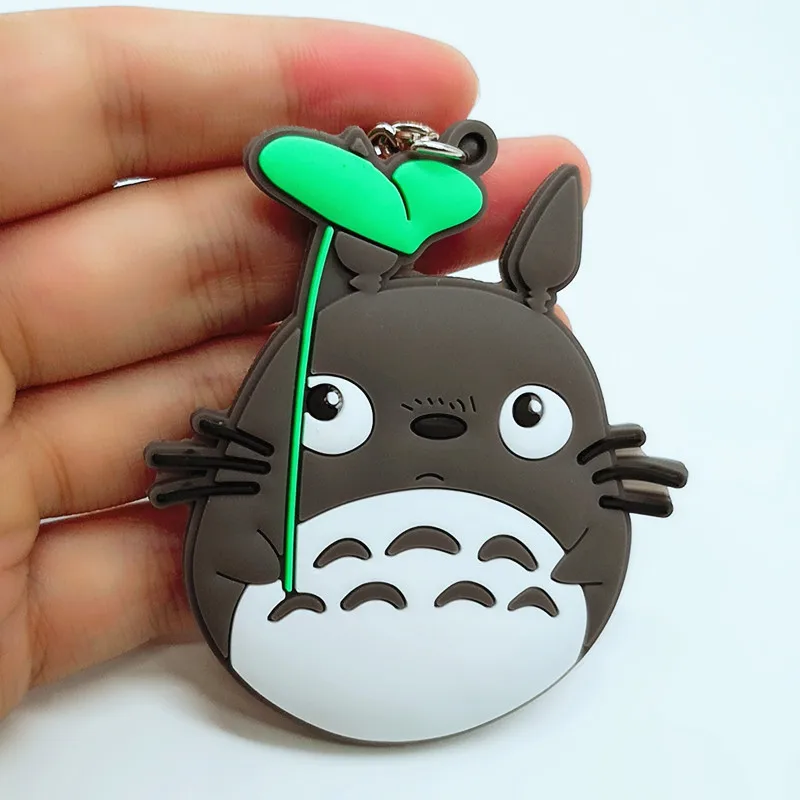 Miyazaki Hayao Totoro аниме мультфильм брелок ПВХ Косплей Животные Смешные Милые подарки