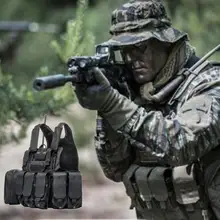 Наружный Камуфляжный жилет многофункциональный спортивный защитный жилет куртка спортивное оборудование спецназ защитный боевой жилет
