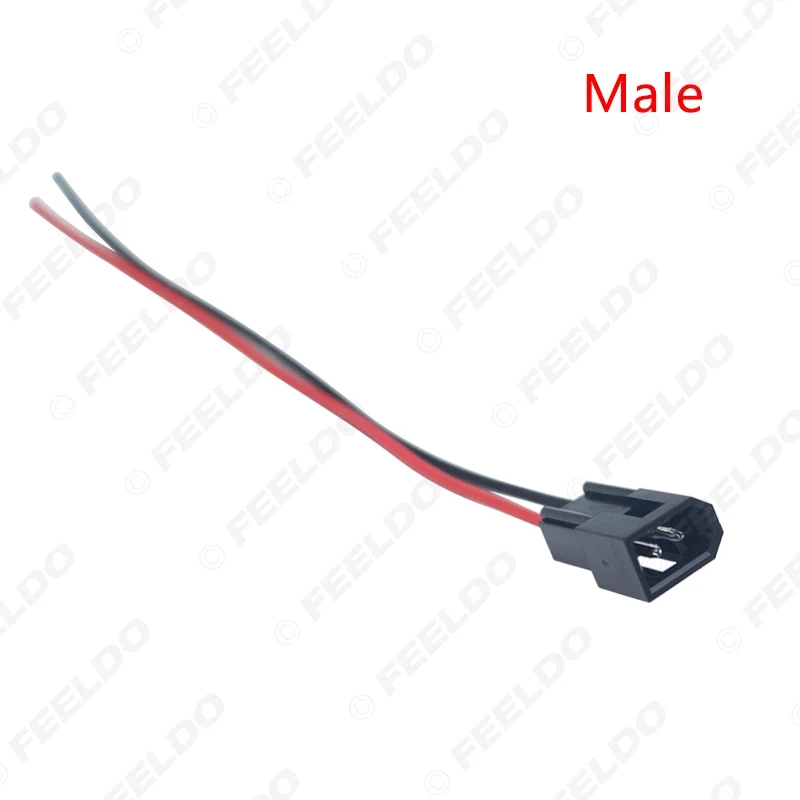 FEELDO 2 шт. автомобиля HID Bi xenon объектив проектора Высокий Низкий двигатель фар