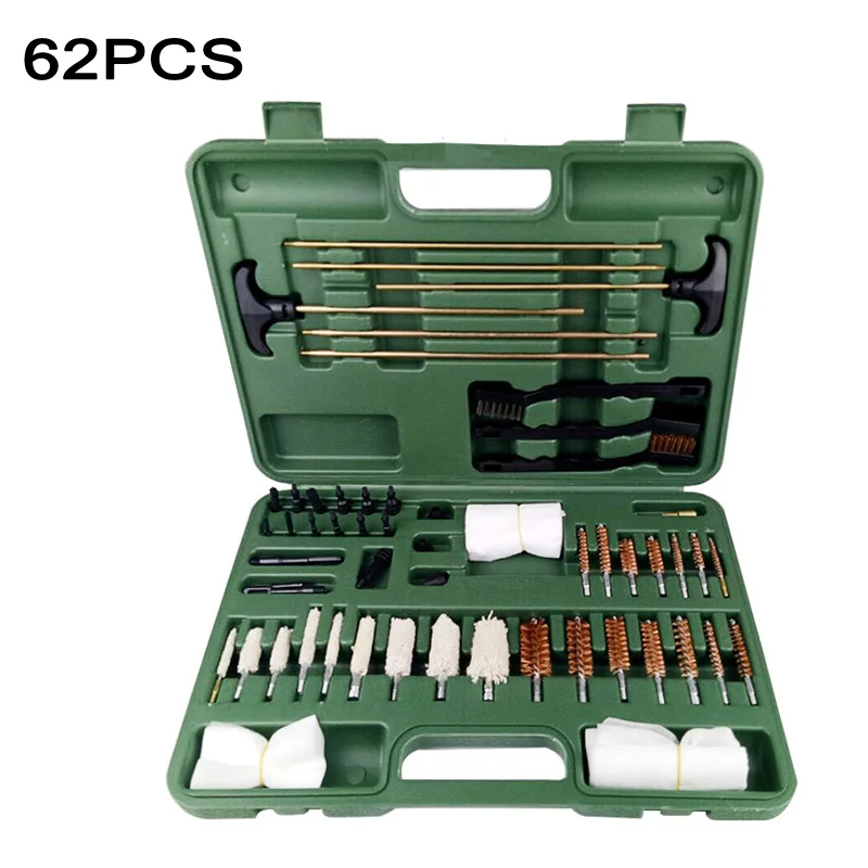 

62pcs/Set Pipe Dredging Copper Pipe Wire Brush Cleaning Tool Kit Comes In Case