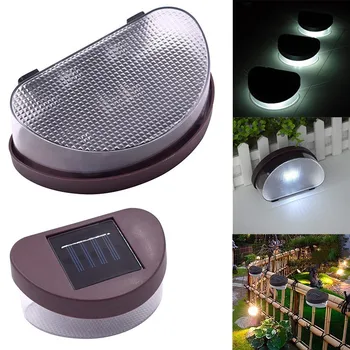 

IP65 Solar Lamps 2LEDs Wireless Outdoor Solar rechargeable Lights Garden Fence Weatherproof Wall Led White Light