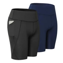 Фитнес-Шорты Женщины для спортивной тренировки беговые непрозрачные шорты для фитнеса спортивные тонкие женские карманные шорты для йоги