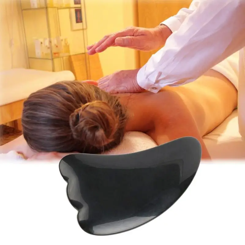 

1pc Mini Manual Massager Resin Scraping Massager Tool Body Massager Guasha Board SPA Acupuncture Scraper for Arm Back Leg