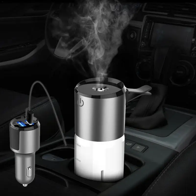 

Mini Car Humidifier Air Freshener Perfume USB Charging Air Spray Aromatherapy Diffuser Cigarette Lighter Vvcesidot Humidifier