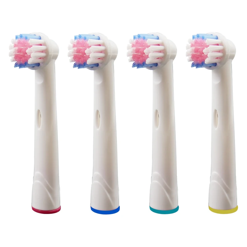 4 шт. сменные насадки для зубных щеток Oral B электрической зубной щетки Braun гигиена