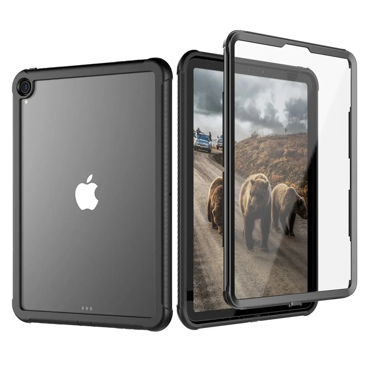 

For iPad Pro 11 Inch 2018 Tablet Case 360 Degree Protection Dustproof Shockproof Anti-scratch Cover For iPad Pro 12.9" 2018 Case