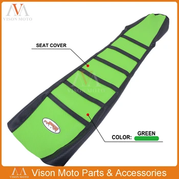 

Ribbed Green Gripper Soft Seat Cover For Kawasaki KLX250 KLX300 94-07 Off Road Enduro Supermoto Motorcycle