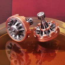 Коллекционное издание Вихревой металлический ручной Спиннер антистресс красный Спиннер для ежедневного использования снятие стресса с момента создания гироскопа игрушка