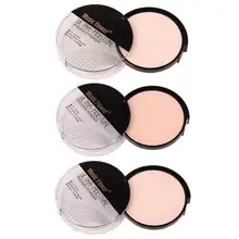 Прессованный порошок двойного назначения Натуральный Порошок для лица осветляет основы контроль масла масло увлажняющее Палетка консилеров