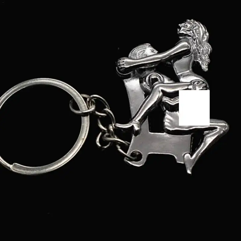 

European American Eight-style Simulation Activities Couple Buckle Chain Alternative Adult Fun Gift Keychain