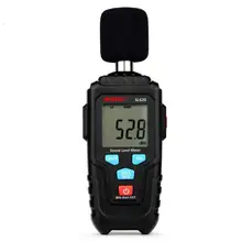 Измеритель уровня звука измеритель уровня регистратор 30-135dB Шум измерения уровня звука детектор, для диагностики инструмент SL620