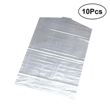 

10pcs 60*100 Waterproof Clothing Dustproof Bag Plastic Transparent Suit Coat Dust Cover Clothes Storage Organize Bags