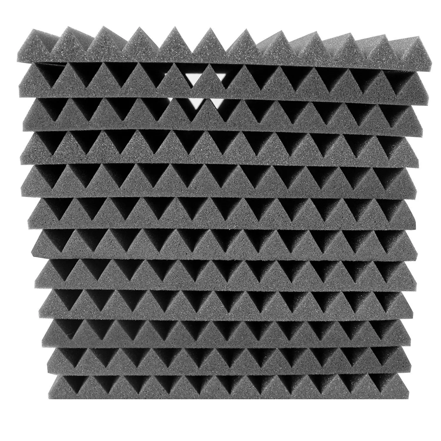 12 ПАК-акустические панели пена Инженерная губка клинья звукоизоляционные панели 1 дюймов x 12 дюймов x 12 дюймов