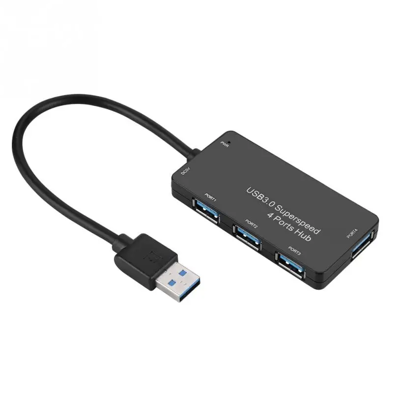 Смарт 4 портовый USB3.0 концентратор одновременное зарядное устройство Быстрая