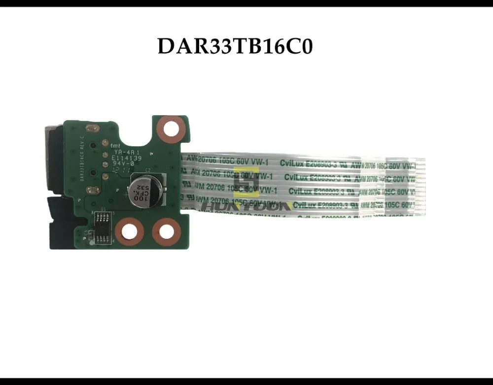 

USB Board With Flexible Cable For HP Pavilion G6 G4 G4-2000 G6-2000 PC PN DAR33TB16C0 34R33UB0020 Free shipping High quality