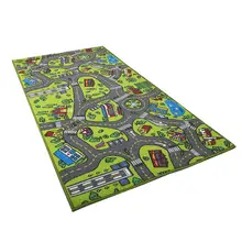Ковер детский игровой коврик городской стиль жизни ковер безопасность дорожного движения образовательный коврик дорожное одеяло противоскользящие домашние аксессуары